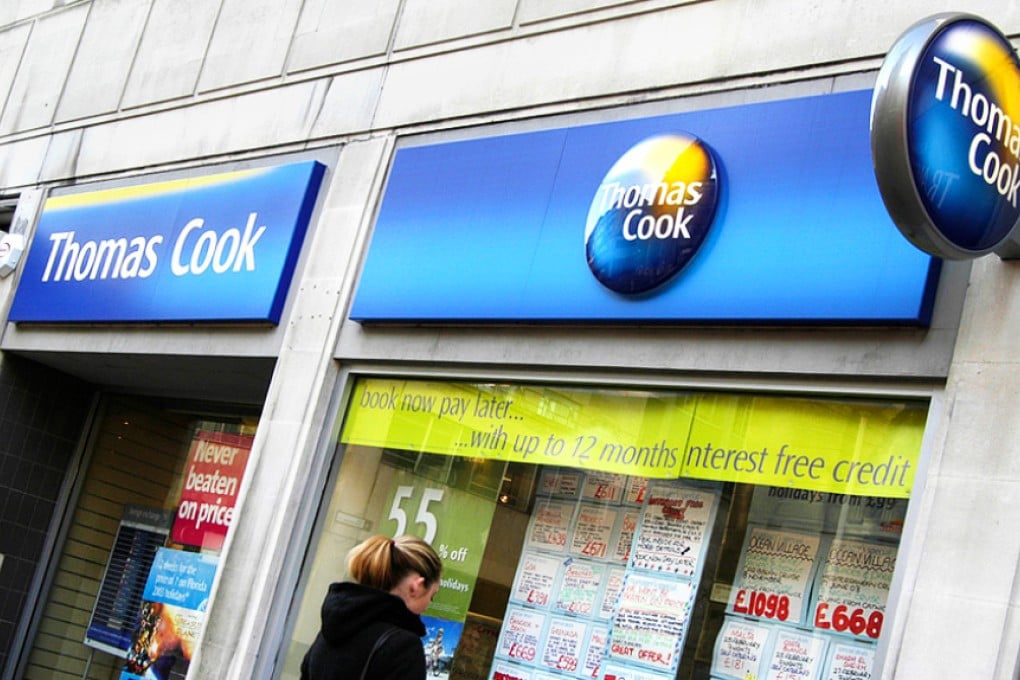 Thomas Cook, with some 27,000 employees, posted sales of £8.5 billion in the fiscal year to September 2014.