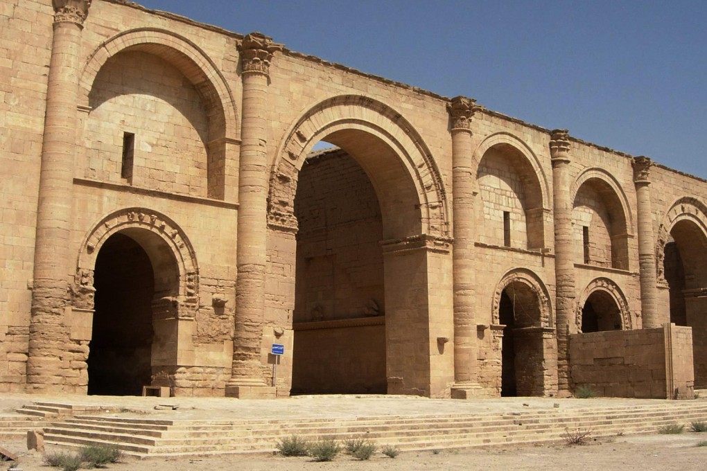 A temple still stands after 1,750 years in Hatra. Photo: AP