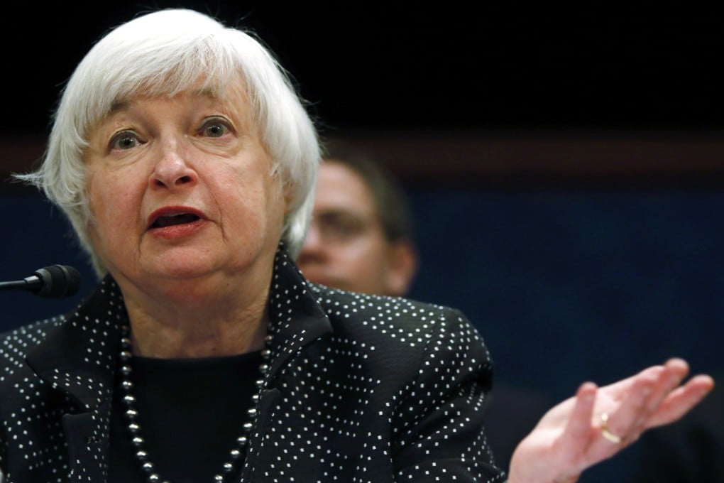 US Federal Reserve Chair Janet Yellen. Photo: Reuters