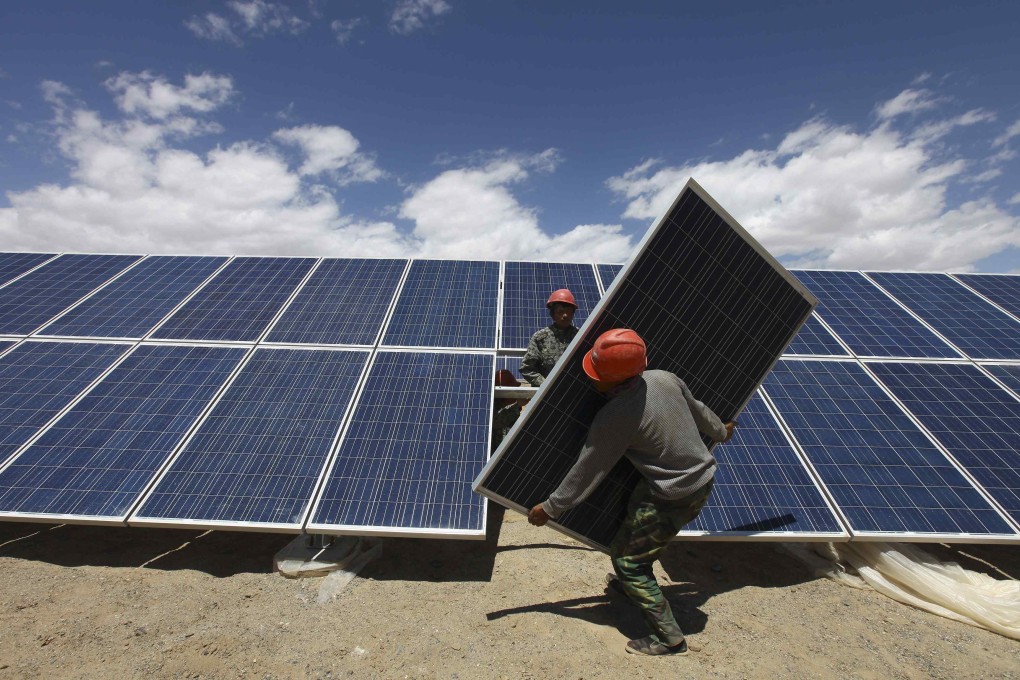 Trina Solar plans to set up low-cost plants outside China to ramp up production capacity. Photo: Reuters