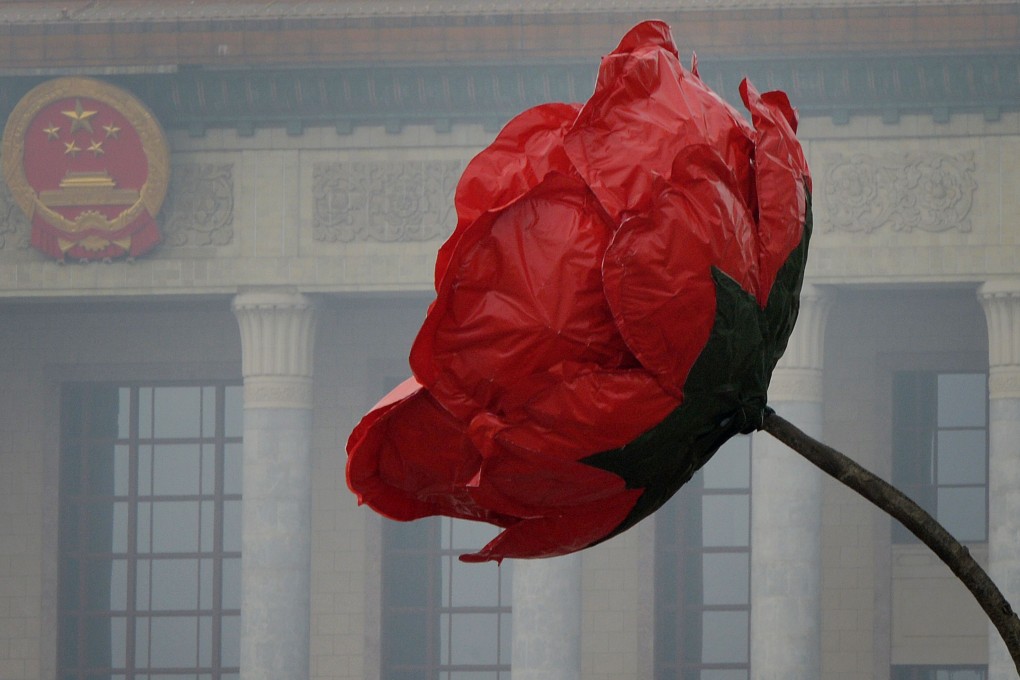 A draft anti-domestic violence ordinance might be passed by the National People's Congress in Beijing this month. Photo: AFP
