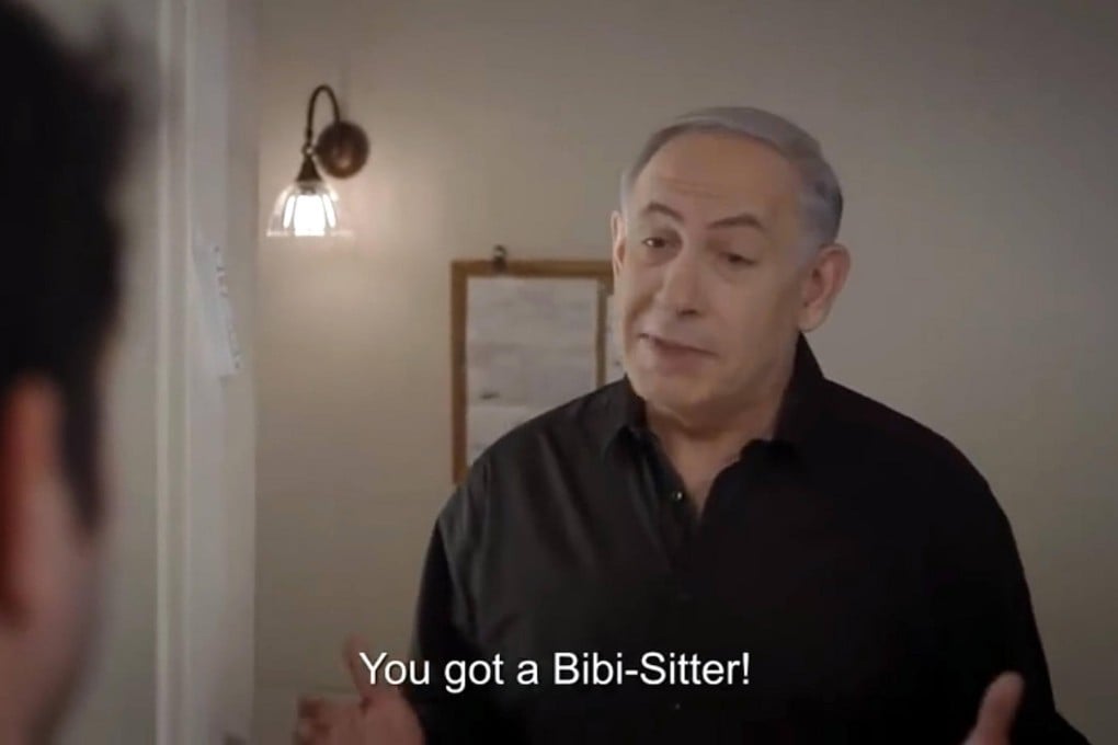 Benjamin Netanyahu plays off nickname.Photo: SCMP Pictures