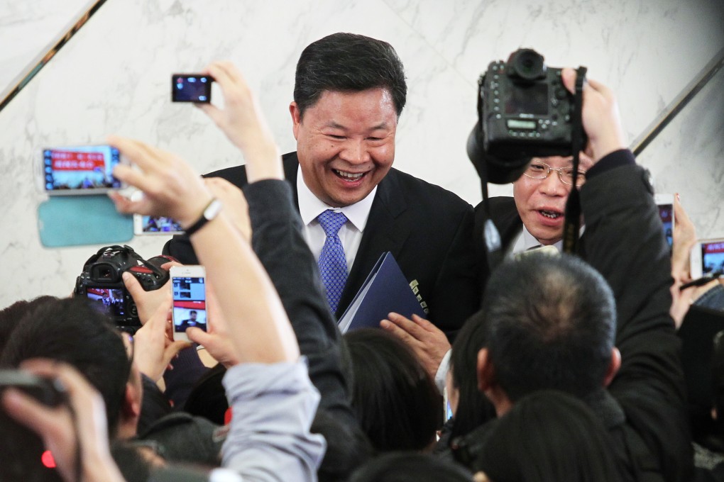 Lu Xinhua was the first official to publicly link a fatal car crash in Beijing to a one-time aide to former president Hu Jintao. Photo: Simon Song