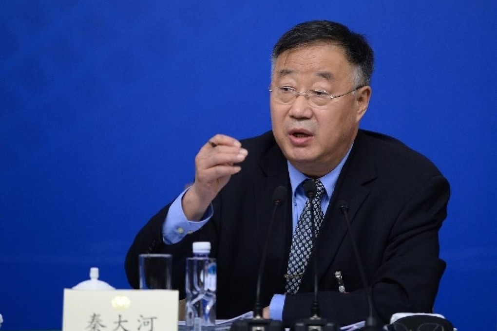 Qin Dahe said the public's scientific knowledge needs to be improved. Photo: Xinhua