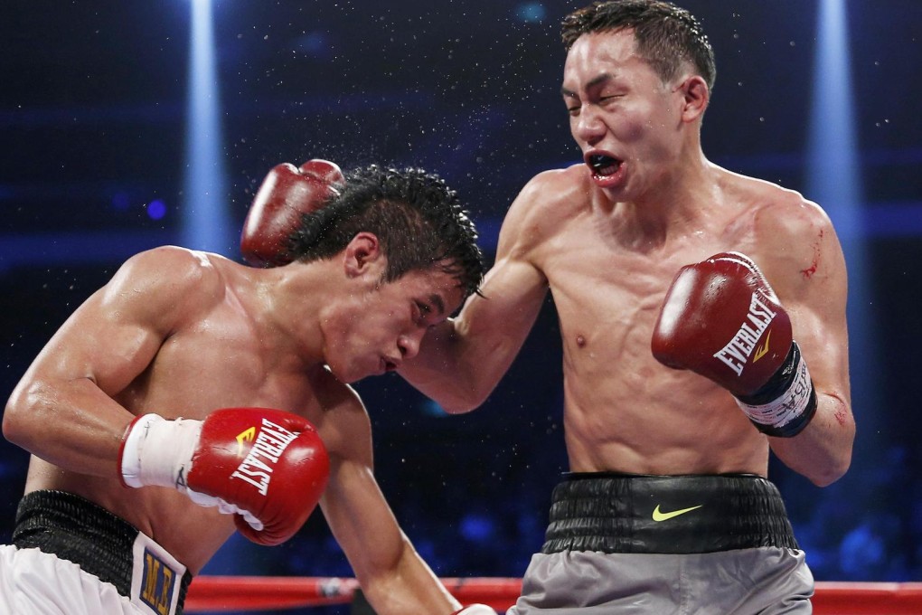 Rex Tso beat Filipino Michael Enriquez by a unanimous decision last weekend to maintain his unbeaten streak after being forced to fight close in by the tough Filipino. Photo: Reuters