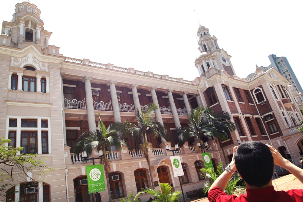 HKU, which ranked 43rd last year, now ranks between 51 and 60. Photo: Sam Tsang