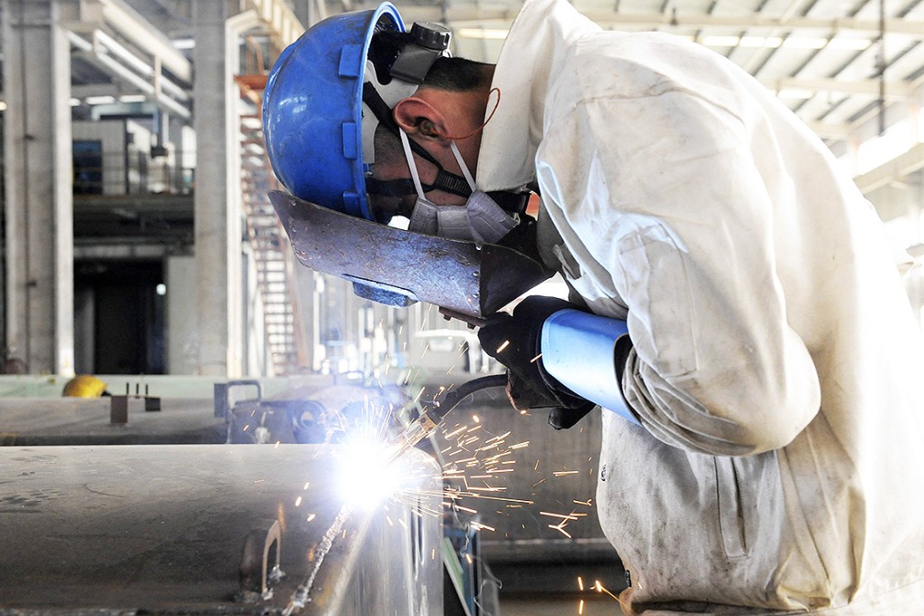 Economists had expected industrial output growth of 7.7 per cent. Photo: Reuters