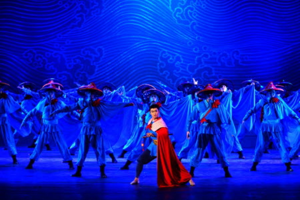 Actors perform during a dance drama entitled "The Dream of the Maritime Silk Road" in Quanzhou, Fujian. Photo: Xinhua