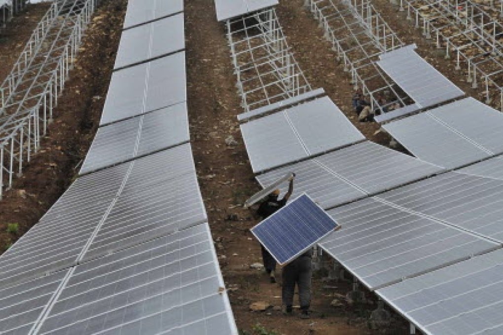 Xinyi  Solar has a plant in Wuhu, Anhui. Photo: Reuters