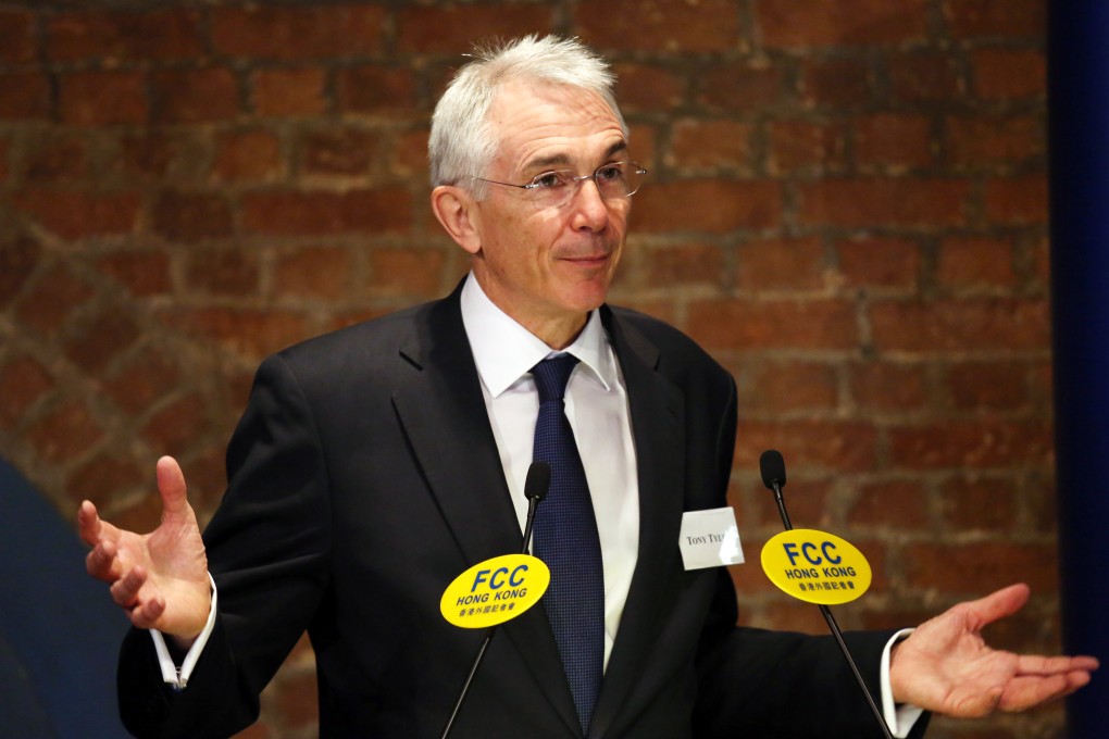 Tony Tyler, director general and chief executive of IATA said the emergence of e-commerce platforms has made regulation more difficult, as it now means anyone can be a shipper of dangerous goods. Photo: Nora Tam