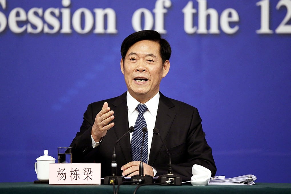 Director of the State Administration of Work Safety, Yang Dongliang, told reporters bigger mines were already making the switch to robotic coal-cutting machinery. Photo: Xinhua