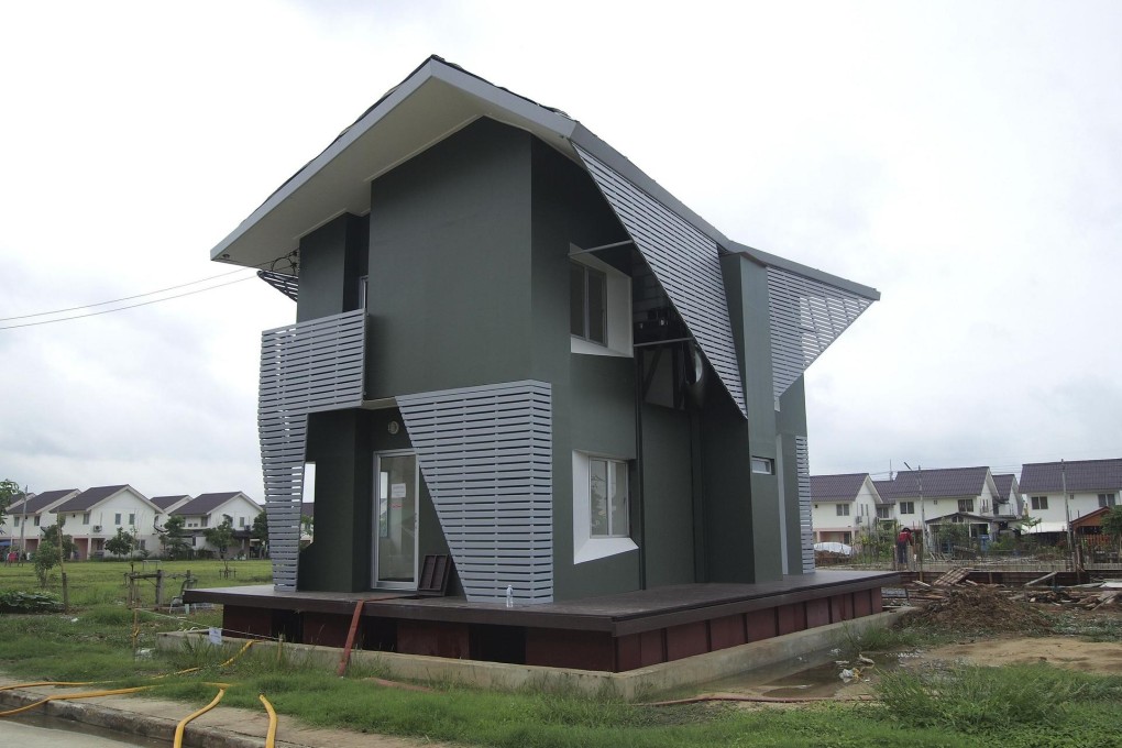 The amphibious house is just one solution to the ravages of climate change in low-lying coastal cities.