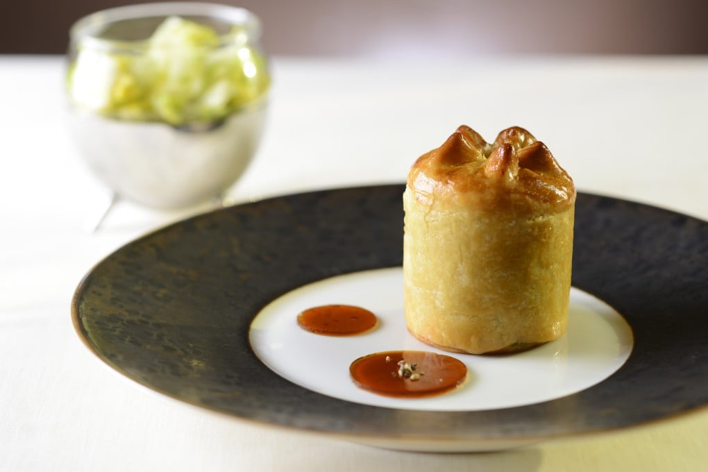 Warm, young rabbit pie at Spoon.