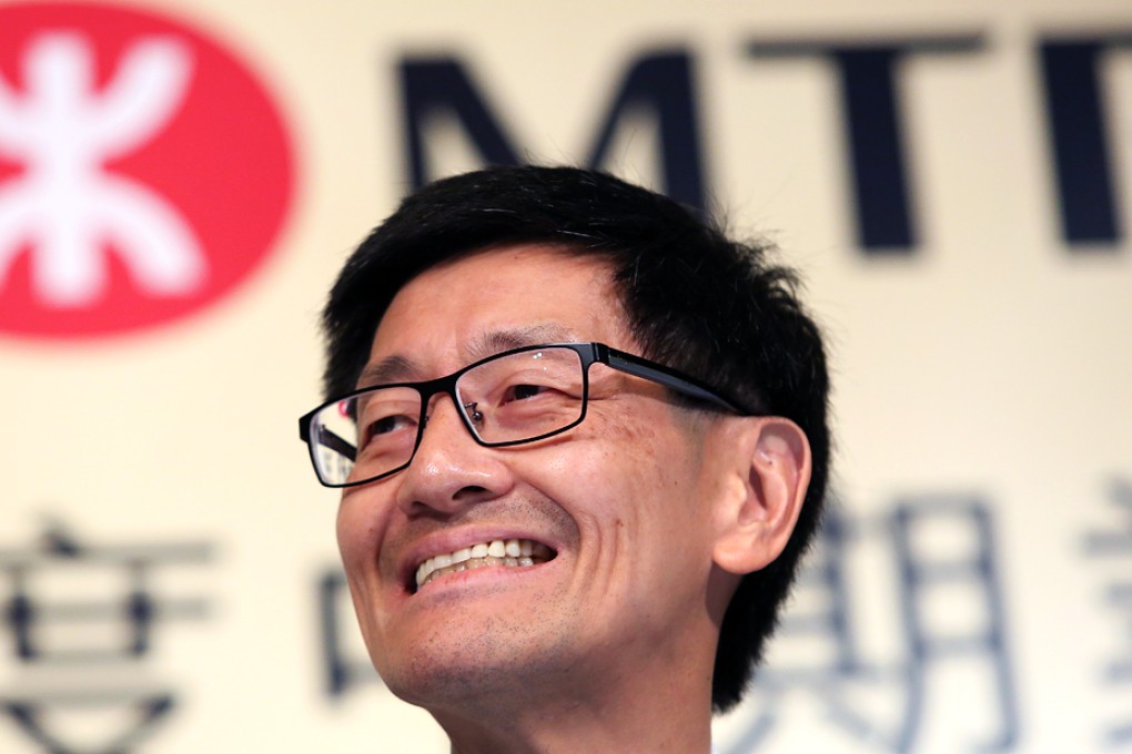 Lincoln Leong took over as the acting CEO when his predecessor, Jay Walder, abruptly stood down last August after an internal report criticised his "poor judgment" over the delayed high-speed link to Guangzhou. Photo: Sam Tsang