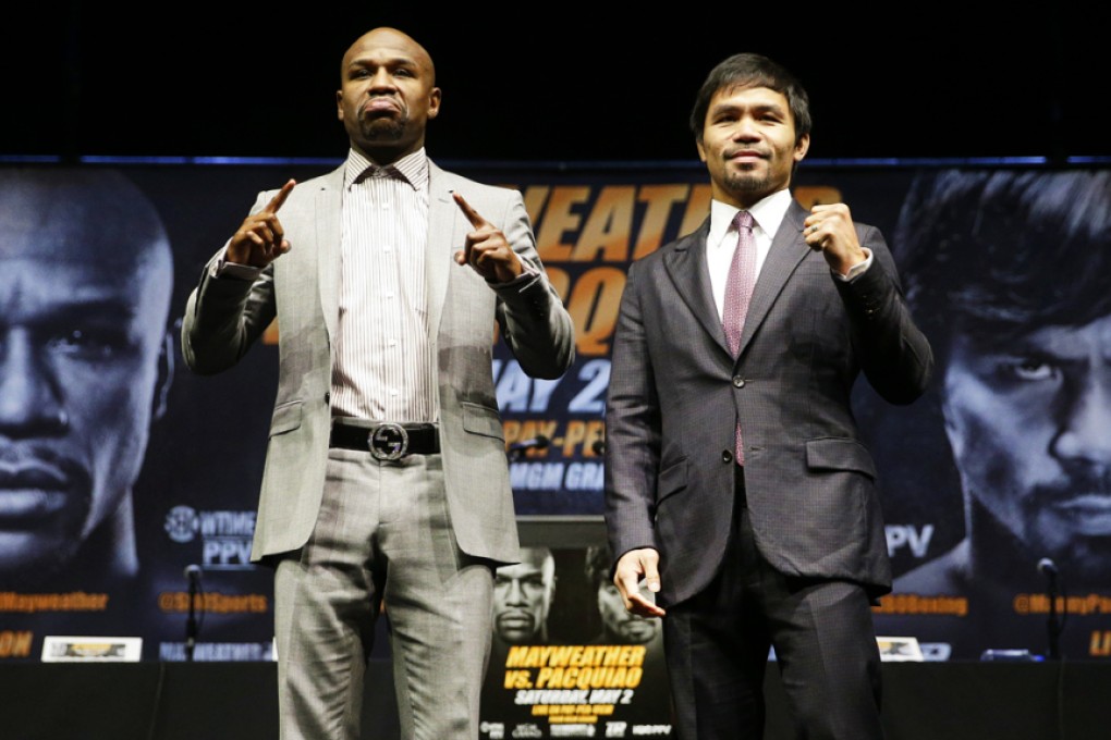Mayweather and Pacquiao promise fireworks on May 2. Photo: AP