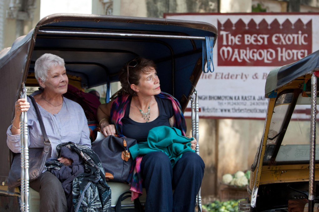 Indian summer: Judi Dench and Celia Imrie reprise their roles in The Second Best Exotic Marigold Hotel.