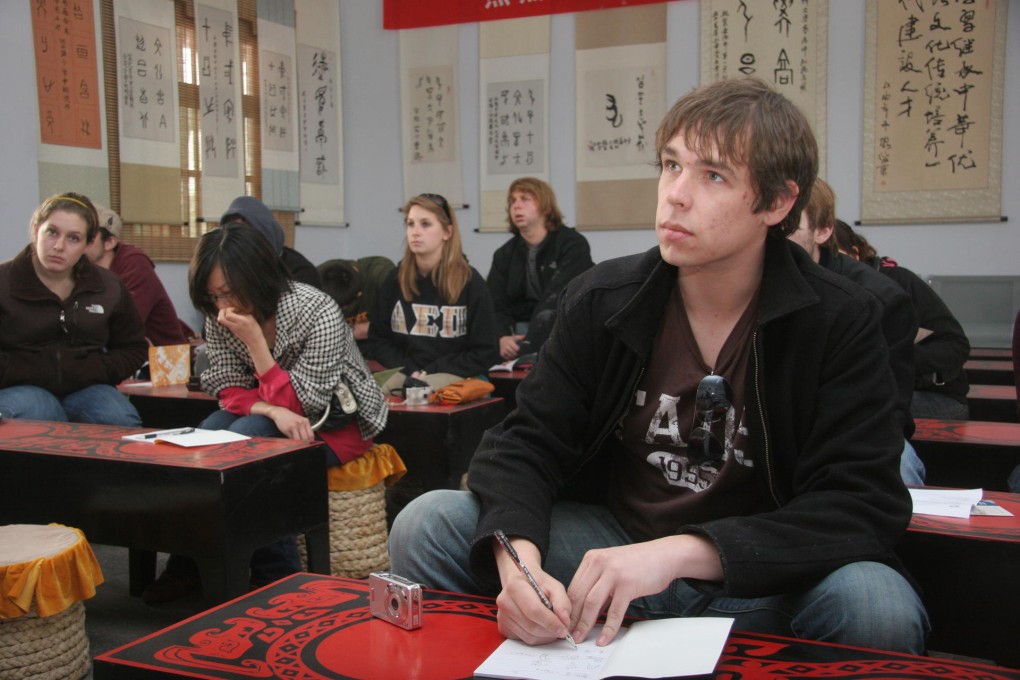 American students' interest in language studies in China is waning. Photo: Imaginechina