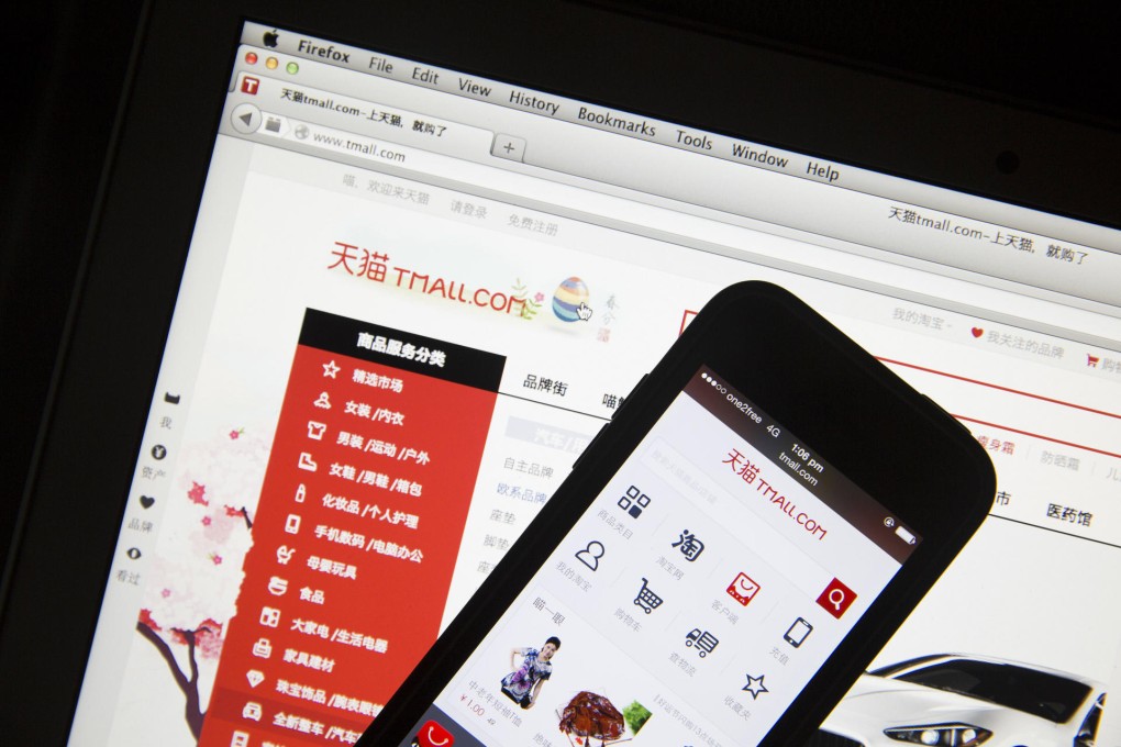 Tmall is one of many sites that sell cheap fakes. Photo: Bloomberg