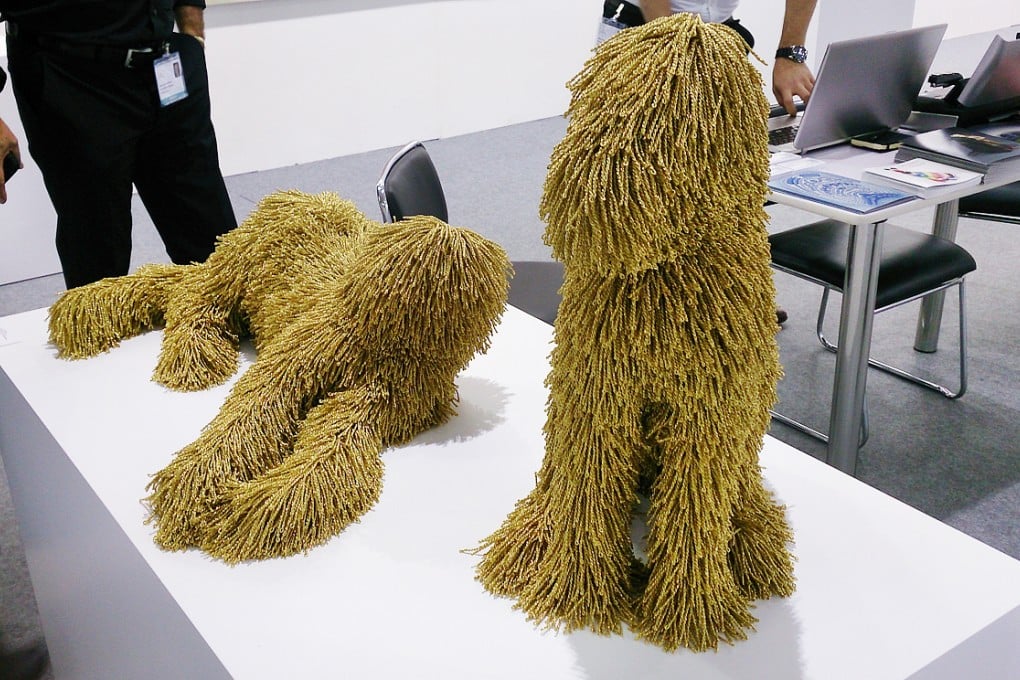 Royal Pet 2015, by Troy Emery, shown by Sydney's Martin Browne Contemporary gallery at Art Central. Photos: Kevin Kwong