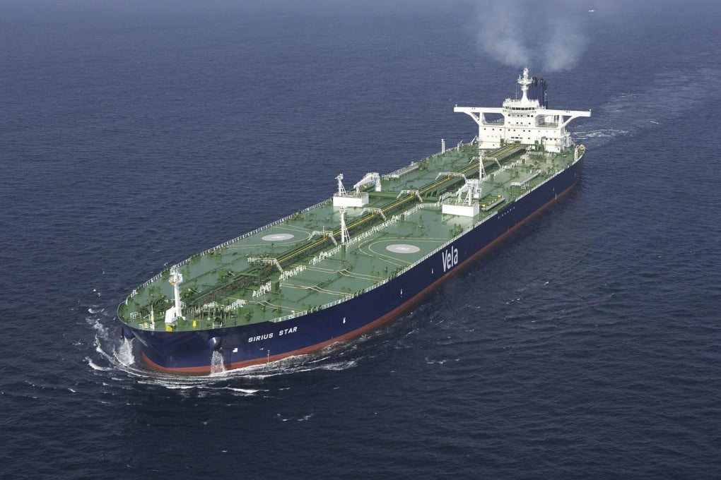 Oil tankers known as VLCCs, like the one shown here, are being used as floating storage facilities until the price of oil recovers. Photo: AP