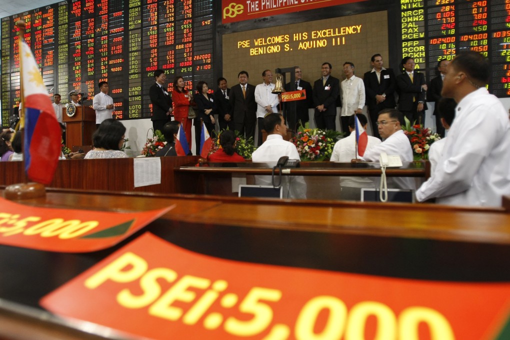The average daily trading volume in the Philippine peso bond market fell to a three-year low last year, and returns in the past three months on sovereign peso debt are the least in Southeast Asia. Photo: AP