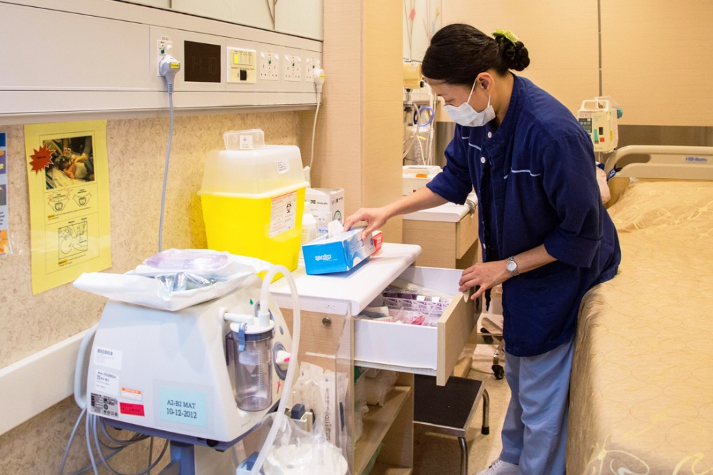 The biggest challenge faced by the hospital is to secure enough medical staff - about 190 doctors and 600 nurses for full operation. Photo: Bloomberg