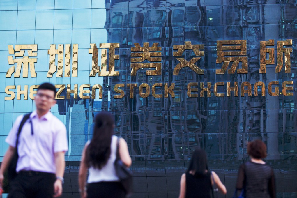 The Shenzhen Stock Exchange says the trading link with Hong Kong is expected to start in the second half of this year. Photo: Bloomberg