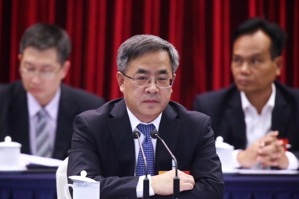 Guangdong party secretary Hu Chunhua's prospects aren't as rosy as before. Photo: Bloomberg