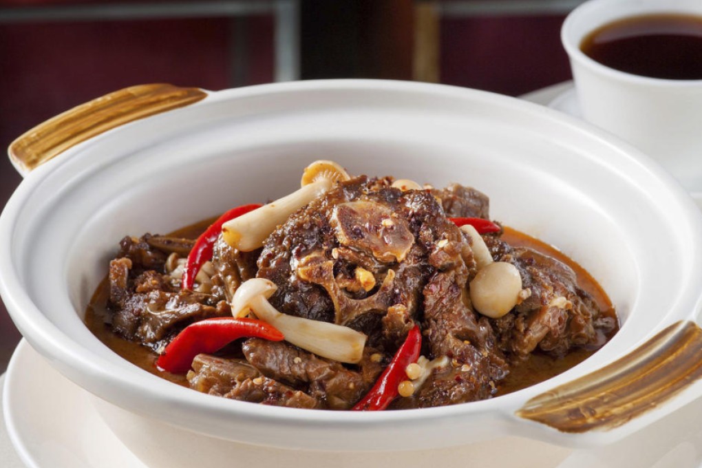 Dong Lai Shun's braised lamb with spicy sauce
