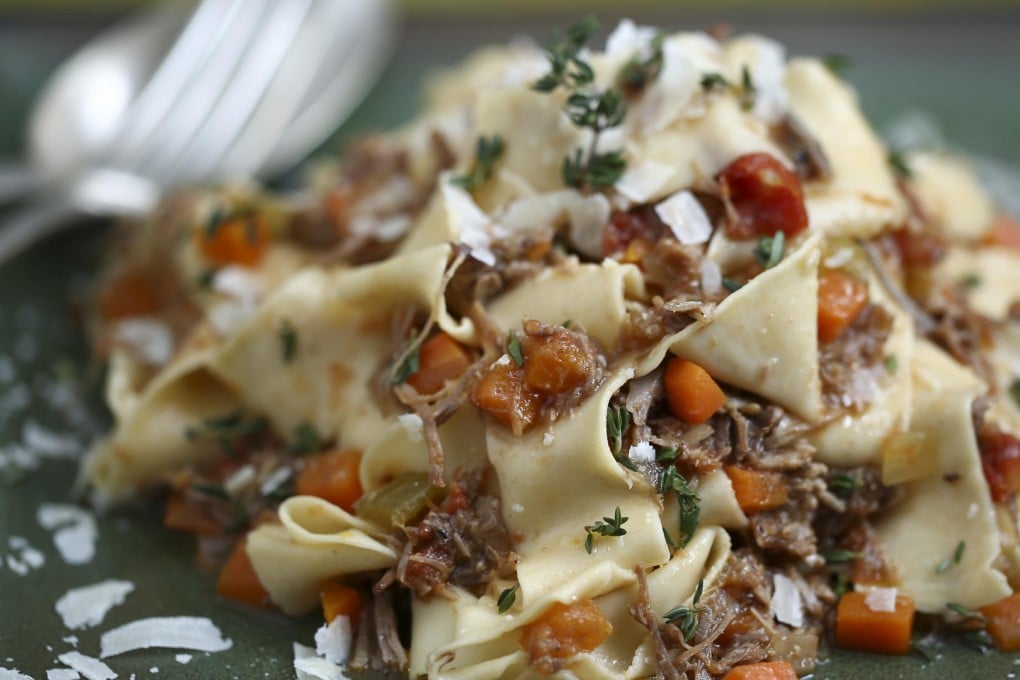 Susan Jung's recipe for duck leg ragu with home-made pappardelle