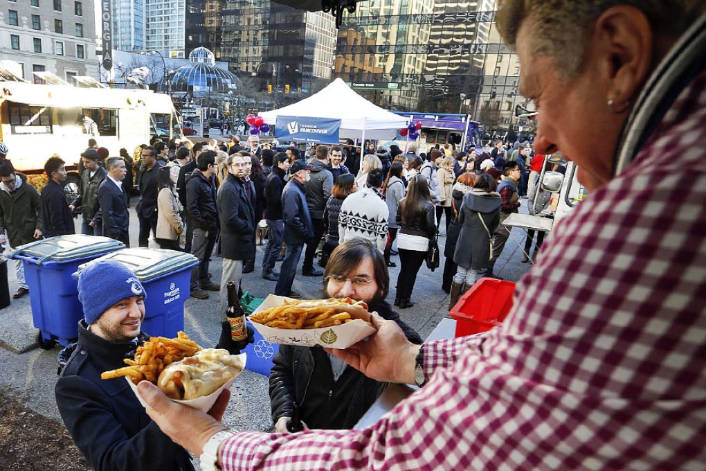 Food trucks are big business in cities such as Vancouver. Photo: Corbis
