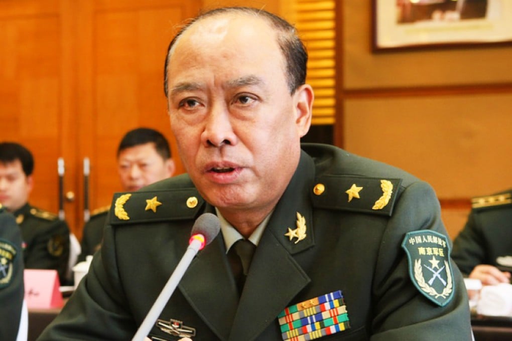 Major General Fu Yi has been detained by anti-graft investigators, according to Caixin. Photo: SCMP Pictures