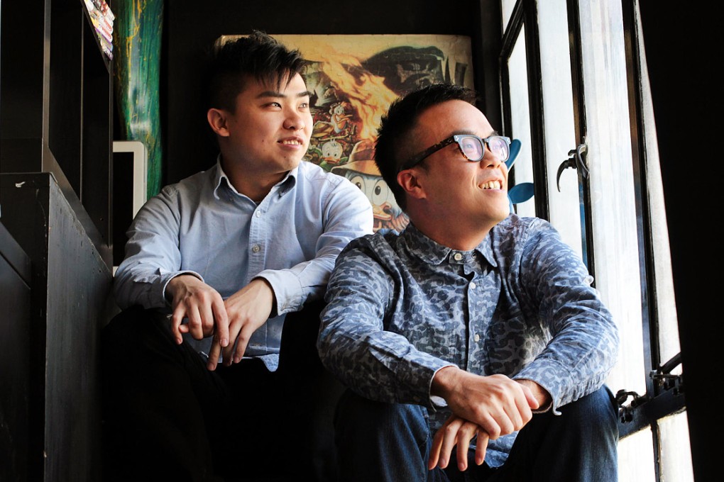 Loson Lo and Cliff Wong of Synapse see more of their business moving north. Photo: Bruce Yan
