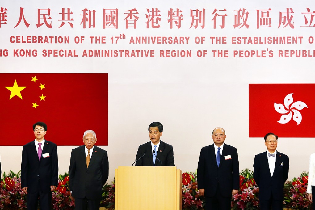 Since the handover, the principle of "one country, two systems" has served Hong Kong well. Photo: Jonathan Wong