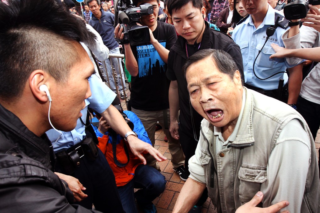 Scenes like this may be seen again in Sheung Shui on Sunday. Photo: David Wong