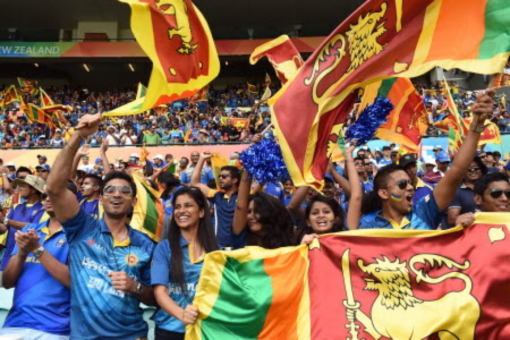 Sri Lankan fans have turned stadiums such as the Sydney Cricket Ground into a virtual home match for their team at the Cricket World Cup. Photo: EPA