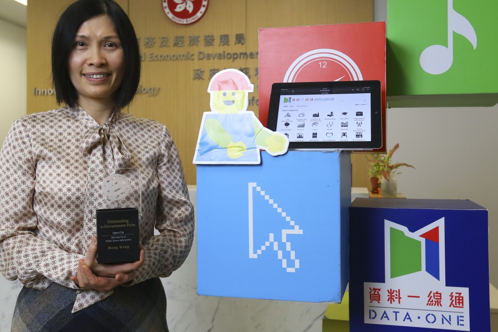 The government's Joey Lam says the data portal launching today will be a big improvement. Photo: Edmond So