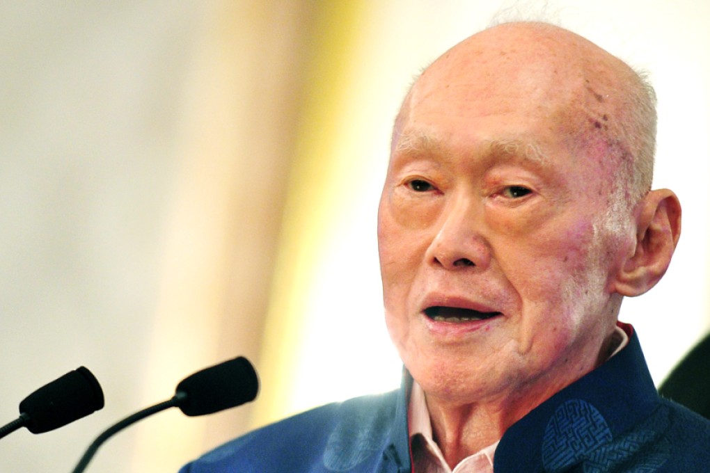 Lee Kuan Yew, one of the towering figures of Asian politics, has been in hospital since February 5. Photo: Xinhua