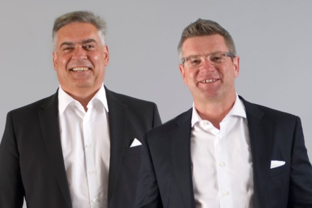 (From left): Markus Bolliger, CEO for the sensors business, and Christoph Bolliger, CEO for the magnets business