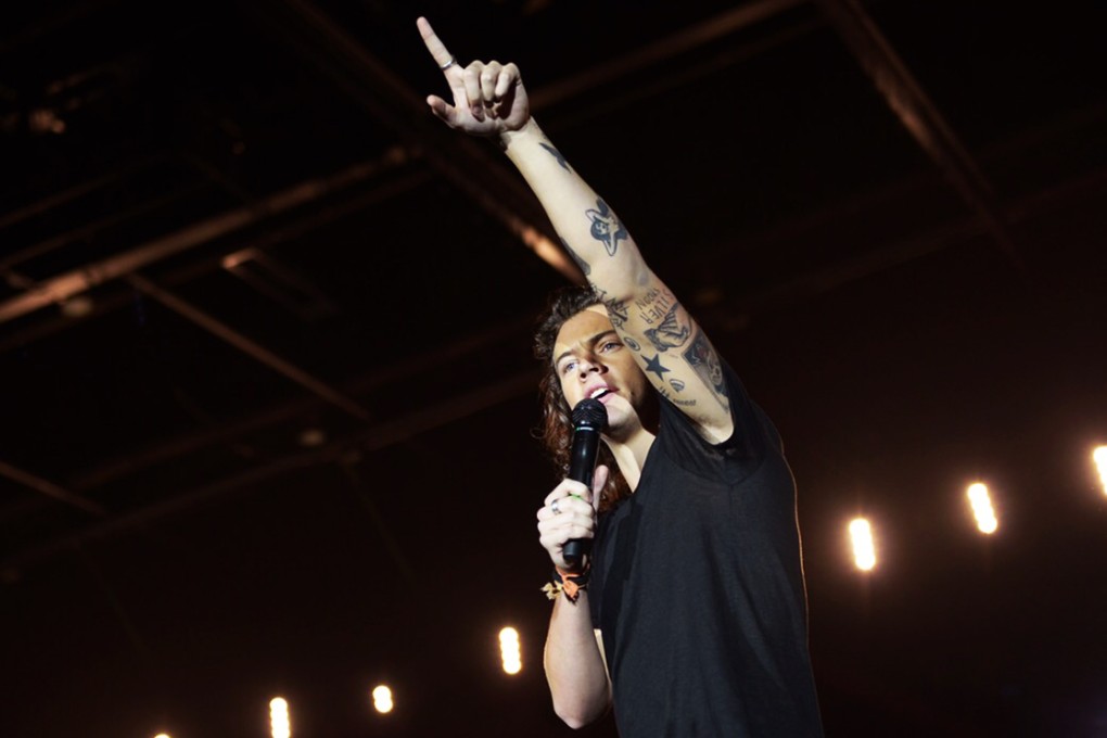 Harry Styles on stage in Hong Kong. Photo: Live Nation Lushington