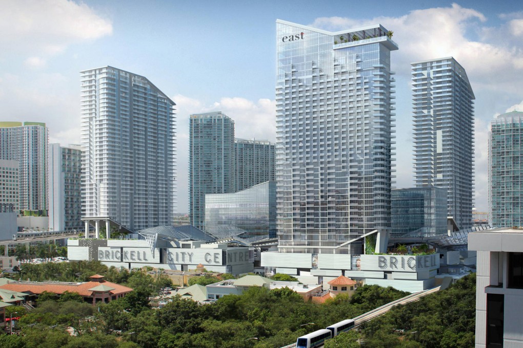 The HK$8 billion mixed-use development Brickell City Centre in  Miami. Photo: SCMP Pictures