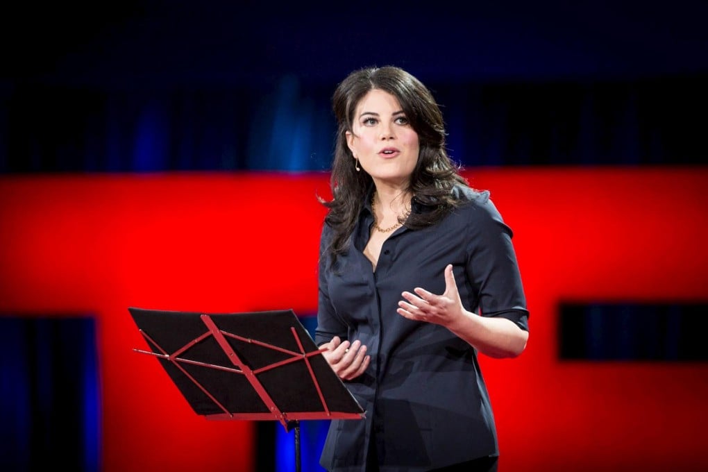 Monica Lewinsky speaks at a conference in Vancouver about the abuse she and others have received online.