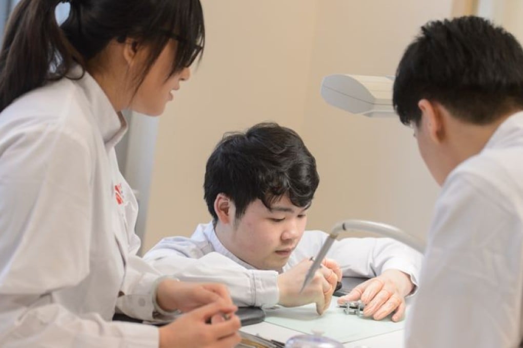 Students gain insights into the intricacies of watchmaking at Hong Kong Institute of Swiss Watchmaking.