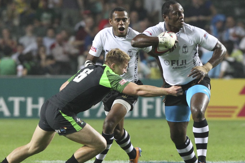 Pio Tuwai (right) will make a welcome return to the Fiji squad for this weekend's Hong Kong Sevens. Photo: Edmond So/SCMP