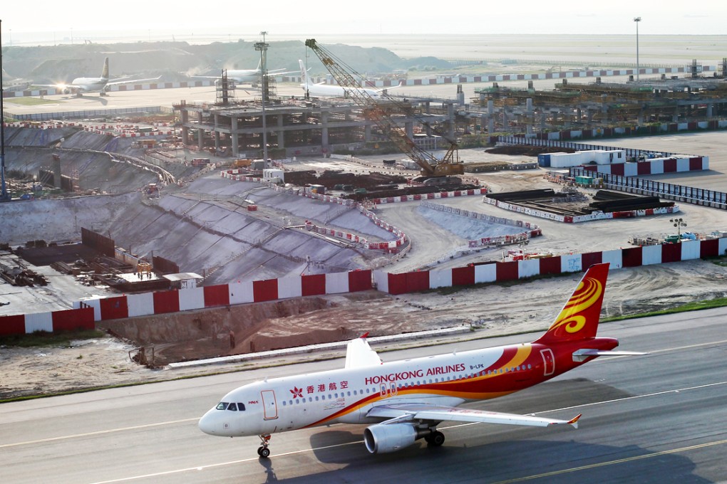 The Executive Council approved the third runway project last week in an attempt to boost the city's competitiveness. Photo: Nora Tam