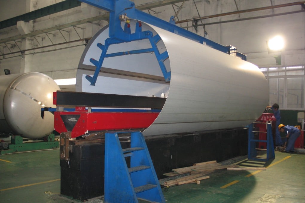 A container plant by Singamas in China. Photo: Charlotte So