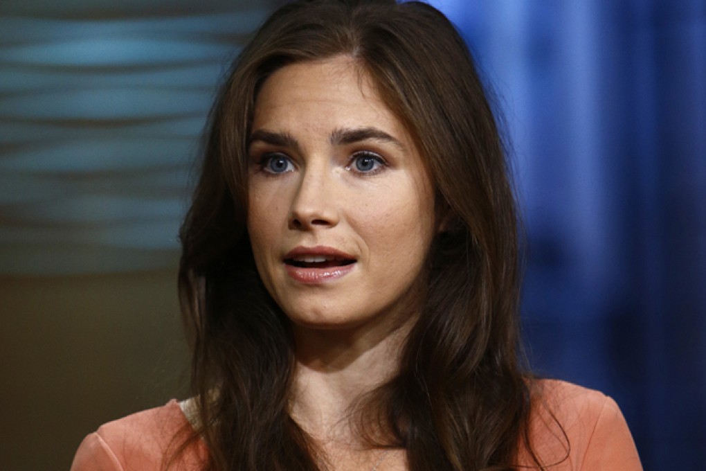 Amanda Knox, who spent four years in jail in Italy in connection with the death of her British housemate, remains free in the United States. She has vowed never to return willingly to Italy. Photo: AP