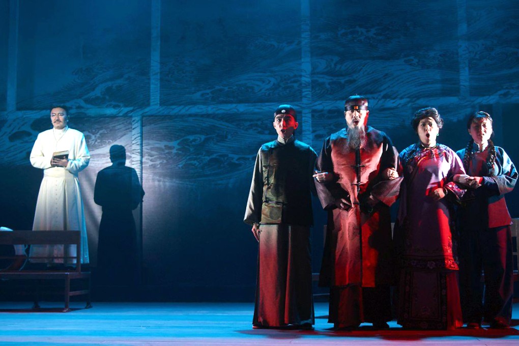 Datong - cover the chaotic times from the fall of the Qing dynasty to the Cultural Revolution and personalities from Empress Dowager to President Theodore Roosevelt in under two hours requires something special. Photo: HK Arts Festival