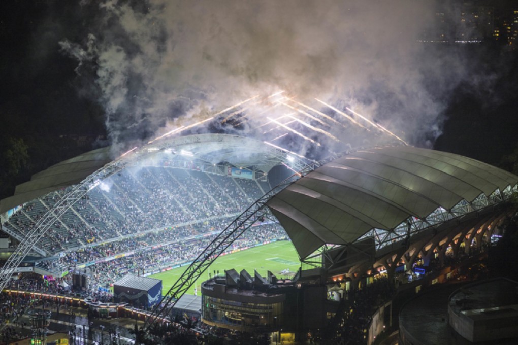 The Cathay Pacific/HSBC Hong Kong Sevens, which celebrates its 40th edition this year, remains the showpiece event on World Rugby’s global sevens circuit. Photo: HKRFU