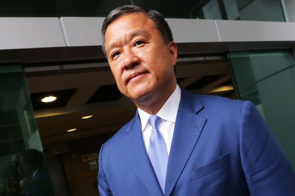 Former Hong Kong Mercantile Exchange chairman Barry Cheung pleads guilty at Kowloon City Court. Photo: David Wong